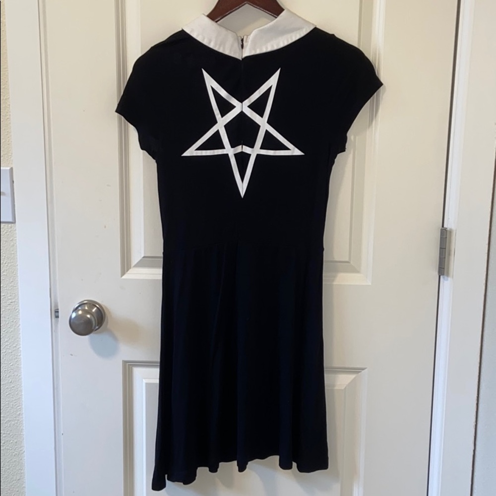 Used Disturbia Wednesday Adams dress